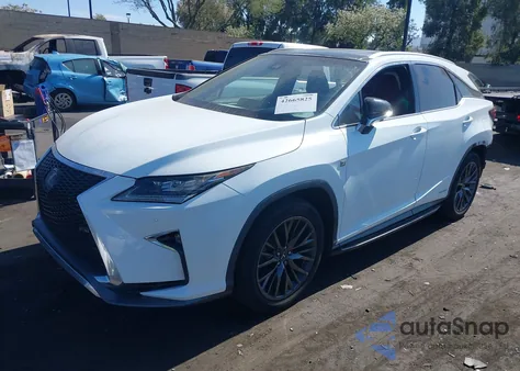 2016 Lexus Rx 450H F Sport from USA, damaged, VIN 2T2BGMCA3GC007519